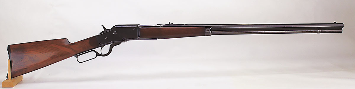 James H. Bullard’s repeating and single-shot, lever-action rifles were well-engineered and slick in operation due to a rack-and-pinion lever system.